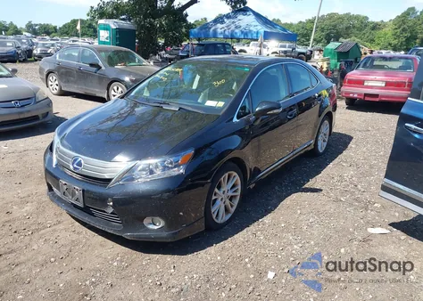 2010 Lexus Hs 250H из США, поврежденный, VIN JTHBB1BA9A2013901